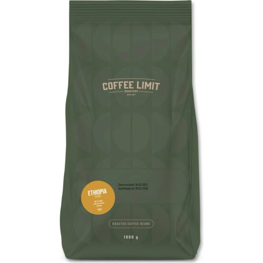 Coffee Limit Ethiopie Sidamo 1 kg zrnková káva
