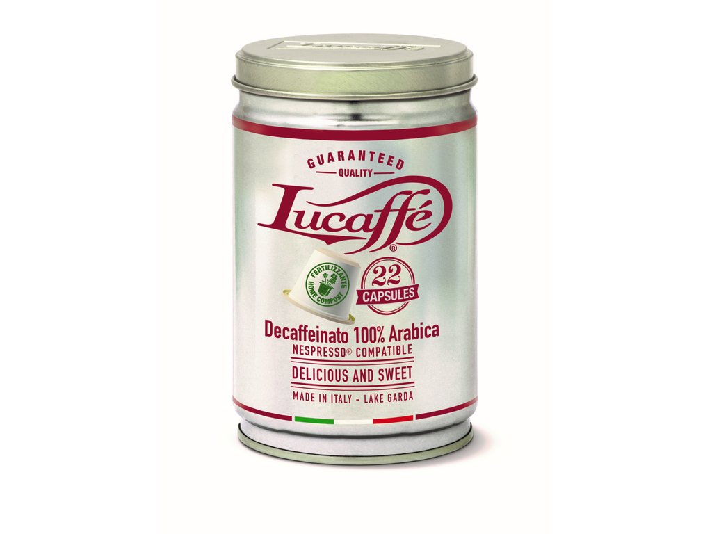 Lucaffé Decaffeinato Lucapsule Nespresso 22 ks